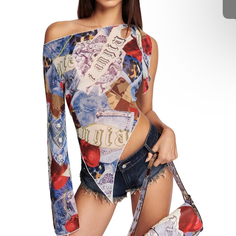 IAMGIA Cherry print blouse